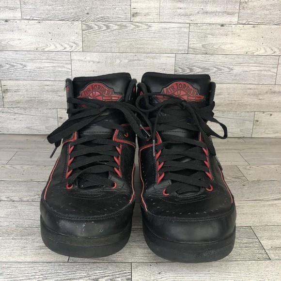 Nike Air Jordan 2 Retro Alternate 87 Bred Chicago 834274-001 II Men’s Size 9 EUC main image 2